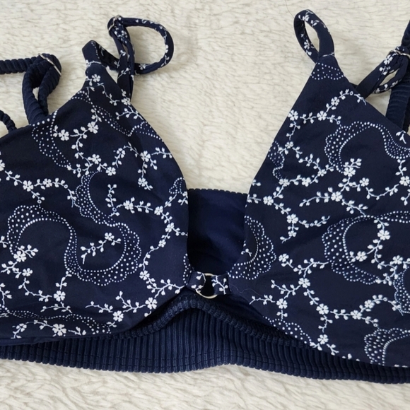 New!Frankie's Bikinis Bellamy Ribbed High waist Bikini Bottom with Matching Top - Picture 11 of 14